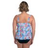 Siwmwear Fit4U Mastectomy | Fit 4 Ur Tummy Mastectomy 3 Tier Bandeau Top Dawn