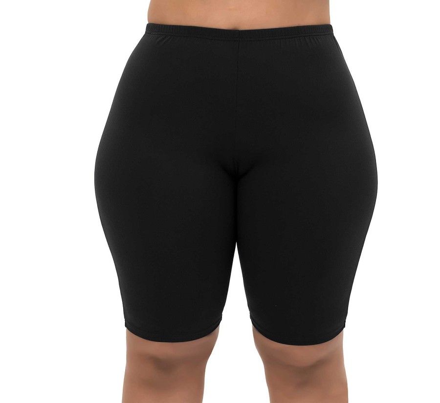 Siwmwear Fit4U Fit 4 Ur Thighs Plus | Fit 4 Ur Thighs Solid Long Bike Short