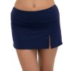 Siwmwear Fit4U Fit 4 Ur Hips | Fit 4 Ur Hips Solid Swim Skirt W/ Slit