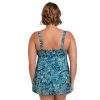 Siwmwear Fit4U Fit 4 Ur D'S & E'S Plus | Fit 4 Ur D'S & E'S Mesh Bandeau Flyaway Dress Tango