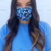 Accessories Fit4U | Adult Mask Print 3-Pack - Galaxy Blue