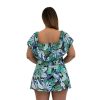 Siwmwear Fit4U Fit 4 Ur Thighs Plus | Fit 4 Ur Thighs Off The Shoulder Dress Palms