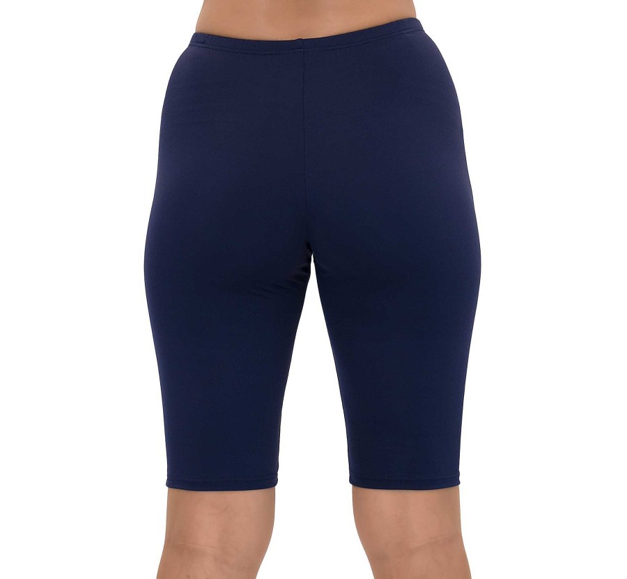 Siwmwear Fit4U Missy Bottoms | Fit 4 Ur Thighs Solid Long Bike Short