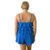 Siwmwear Fit4U Fit 4 Ur Hips Plus | Fit 4 Ur Hips Solid 3 Tier V Hem Bandeau Romper