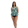 Siwmwear Fit4U Fit 4 Ur Hips | Fit 4 Ur Hips Hi Neck 2 Tier Top Palms