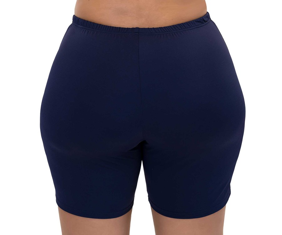 Siwmwear Fit4U Plus Size Bottoms | Fit 4 Ur Thighs Solid Bike Short