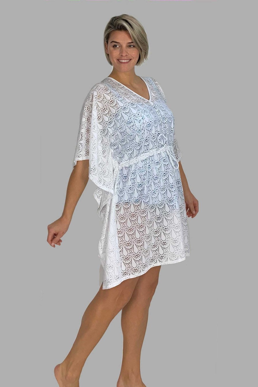 Siwmwear Fit4U Fit4All Plus | Cover Up - Teardrop Shaped Crochet