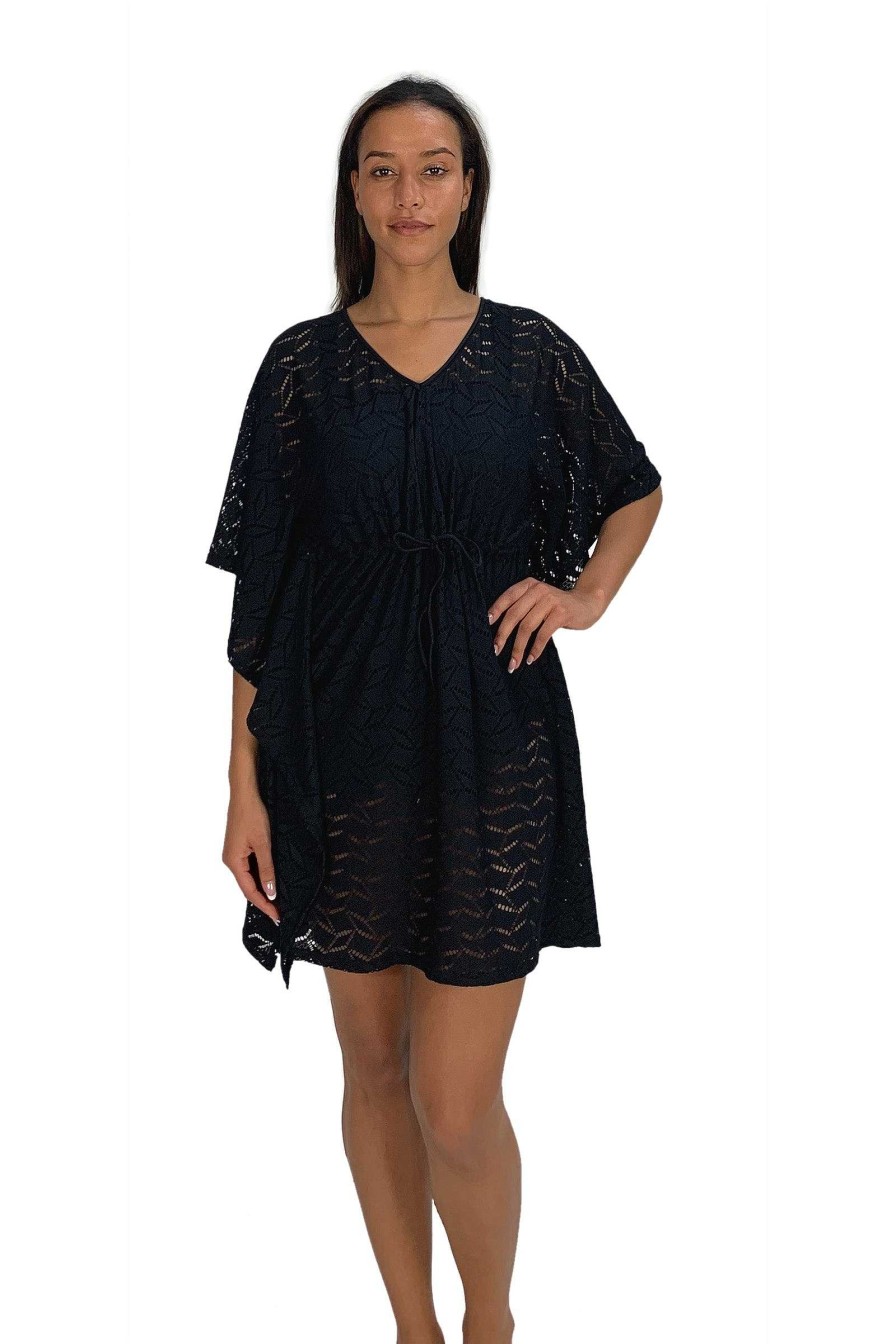 Siwmwear Fit4U Fit4All | Cover-Up - Diamond Shaped Crochet.