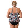 Siwmwear Fit4U Fit 4 Ur Hips Plus | Fit 4 Ur Hips Hi Neck 2 Tier Top Moon Shadow