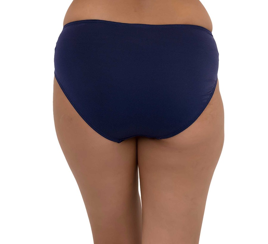 Siwmwear Fit4U Missy Bottoms | Fit 4 Ur Tummy Solid Swim Brief