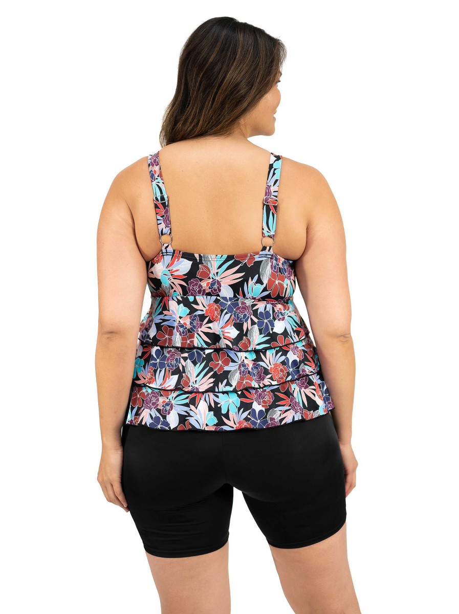 Siwmwear Fit4U Fit 4 Ur Tummy Plus | Fit 4 Ur Tummy 3 Tier Bandeau Top Kokomo